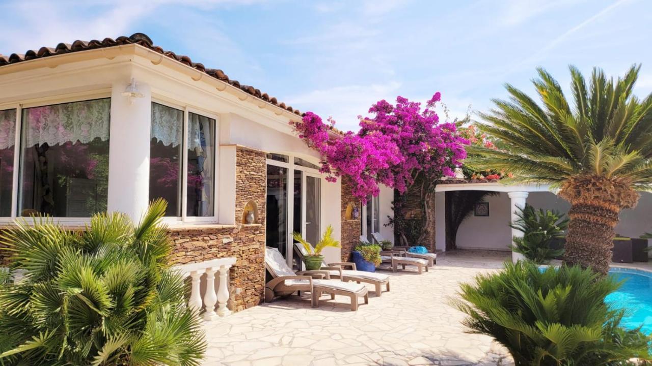 Villa Provencale A Sainte Maxime, Golf De Saint Tropez Exteriör bild