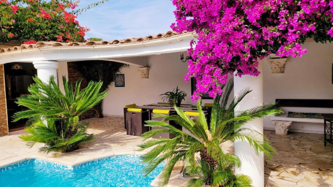 Villa Provencale A Sainte Maxime, Golf De Saint Tropez Exteriör bild
