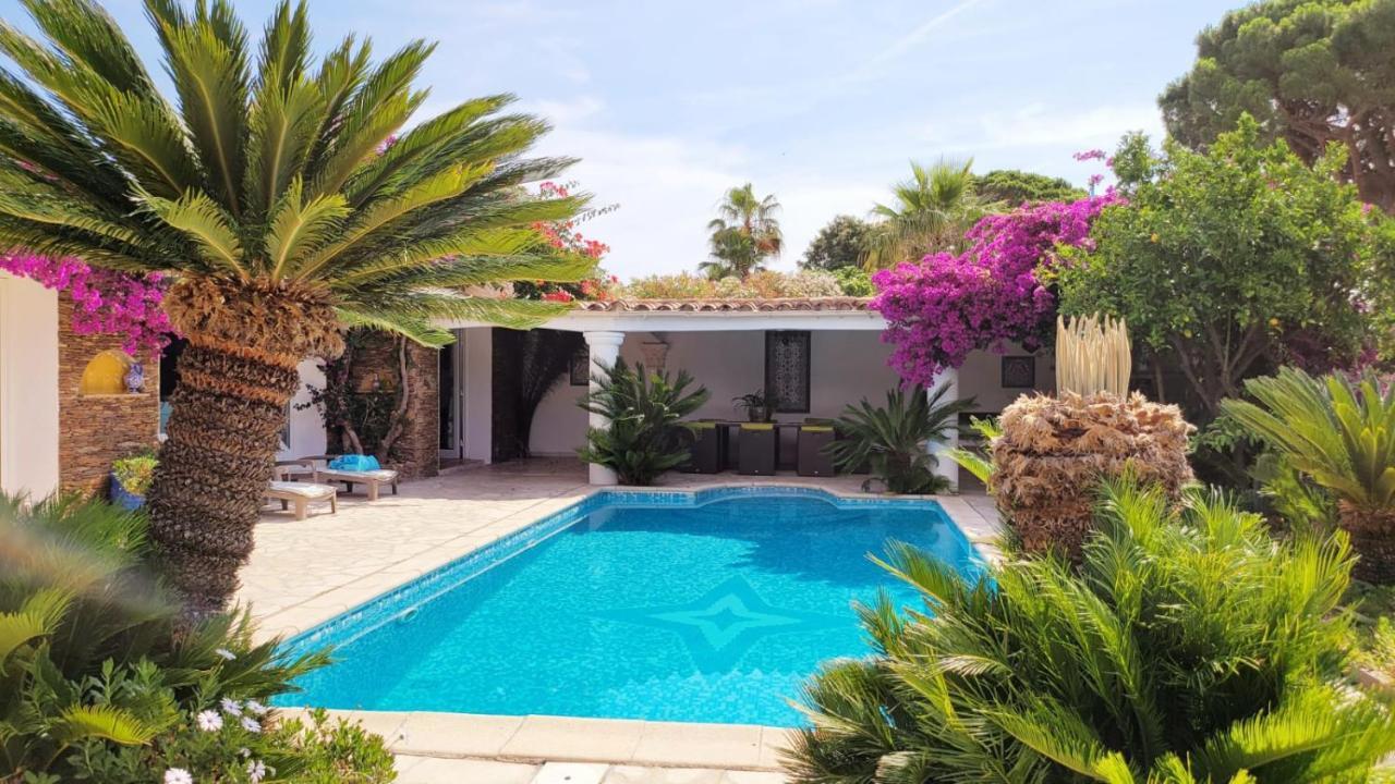 Villa Provencale A Sainte Maxime, Golf De Saint Tropez Exteriör bild