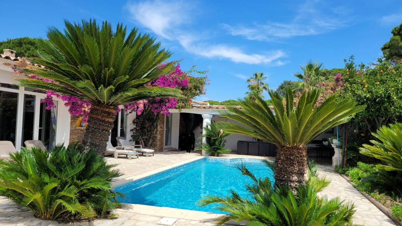 Villa Provencale A Sainte Maxime, Golf De Saint Tropez Exteriör bild