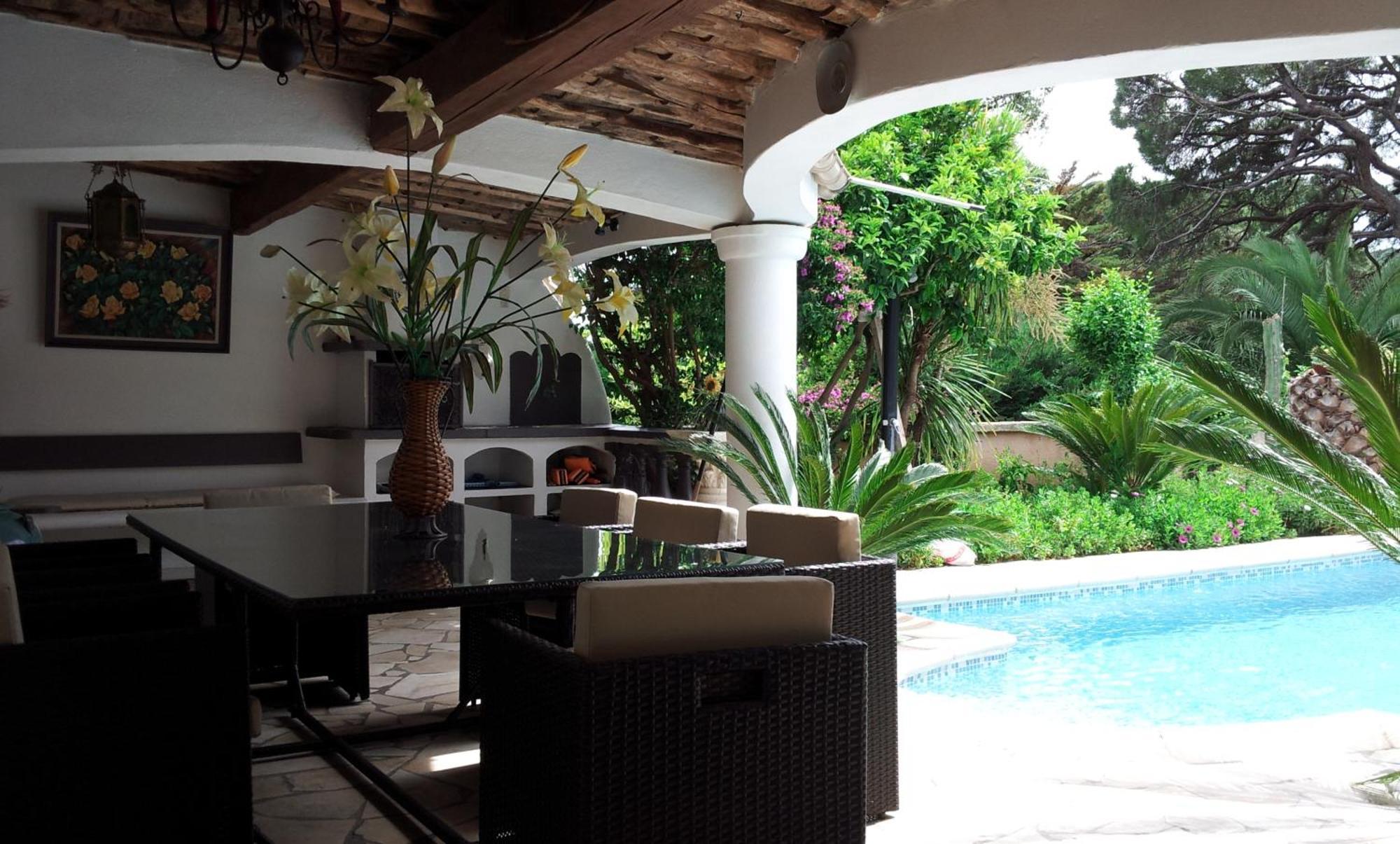 Villa Provencale A Sainte Maxime, Golf De Saint Tropez Exteriör bild